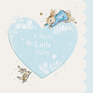 Peter Rabbit New Baby Card
