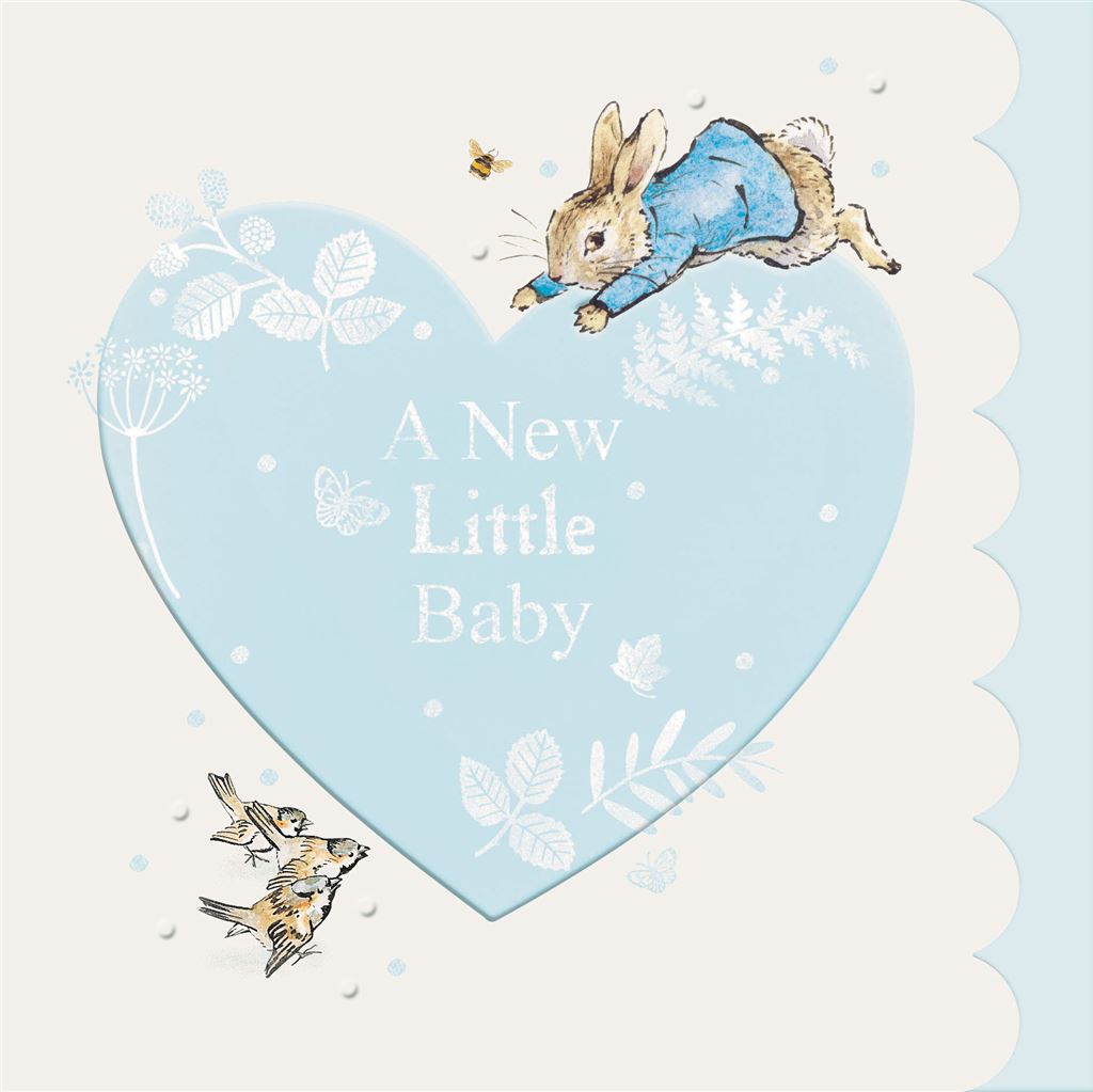 Peter Rabbit New Baby Card