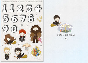 Harry Potter Birthday Card