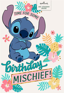 Disney-Lilo and Stitch Birthday Card