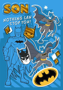 Son Batman Birthday Card