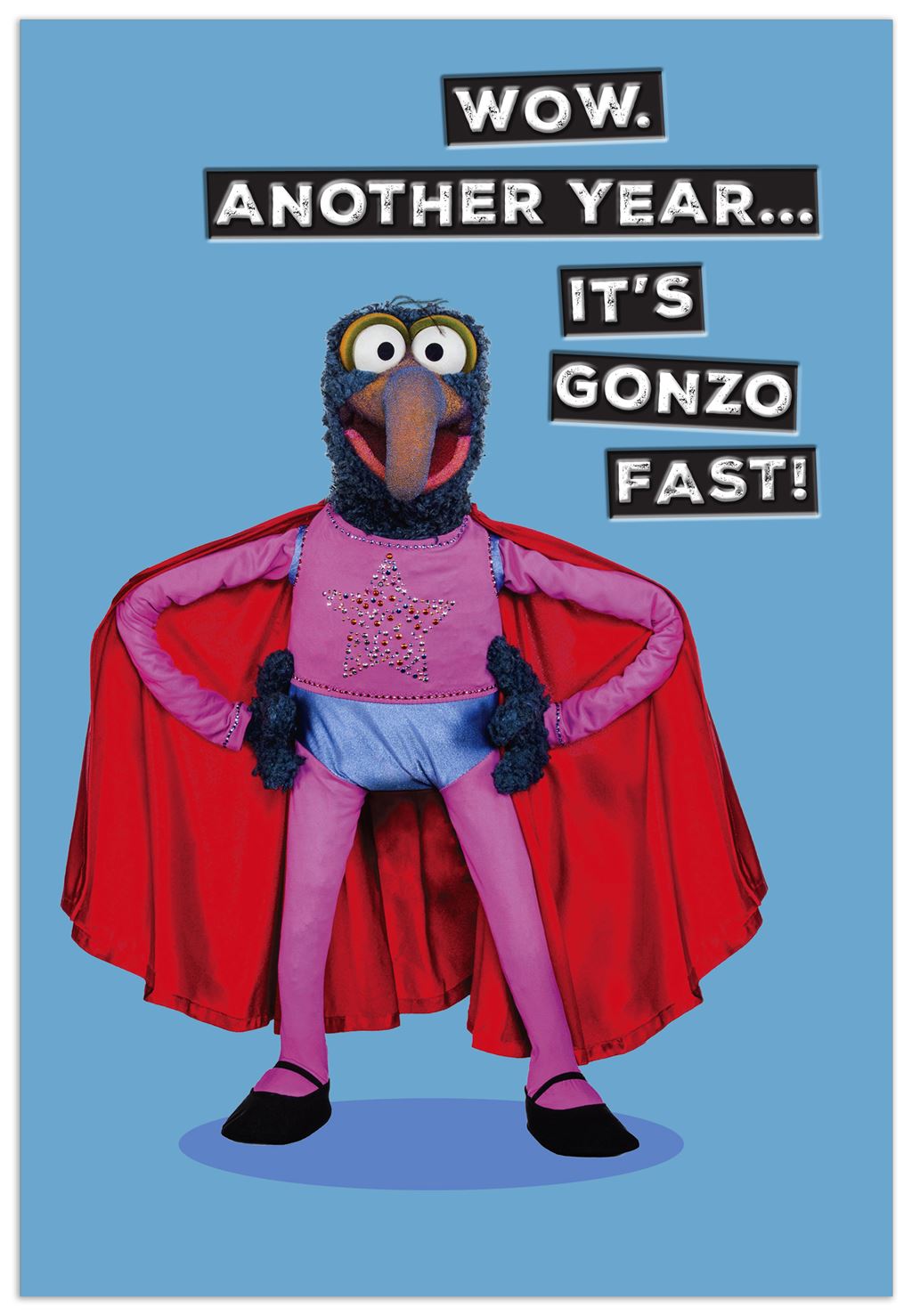 Gonzo Blank Birthday Card