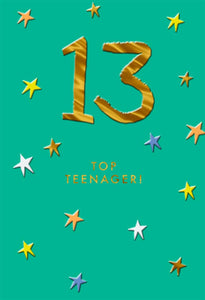 13th Birthday Card