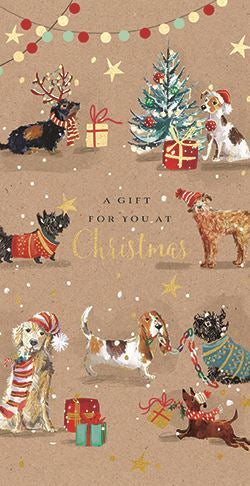Christmas Dogs Money Wallet
