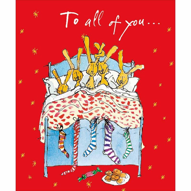 To All Of You Christmas Card