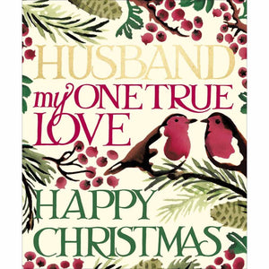 Husband Christmas Card