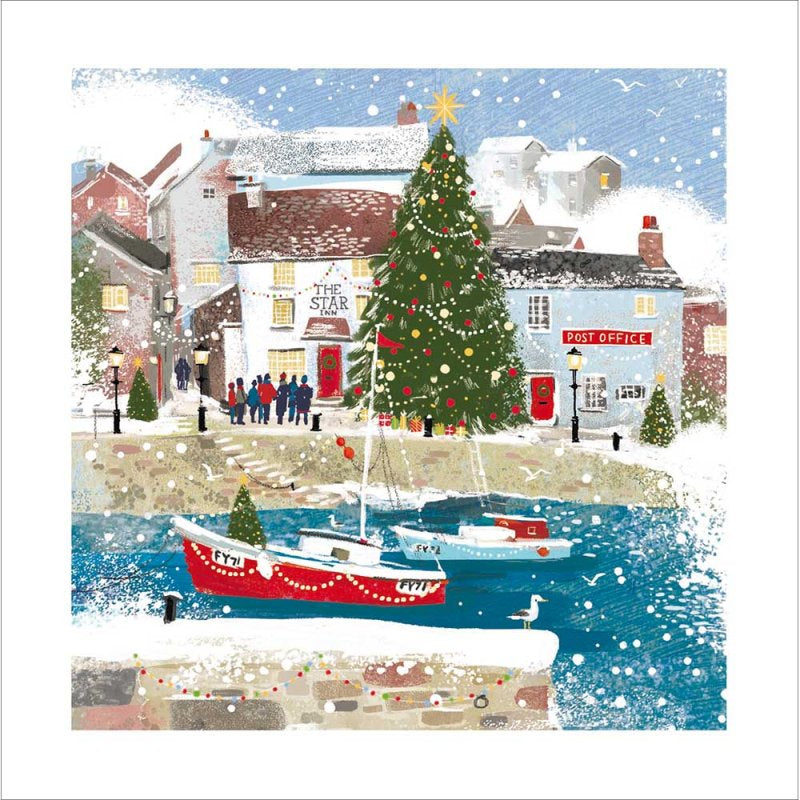 Christmas In The Harbour Christmas Card