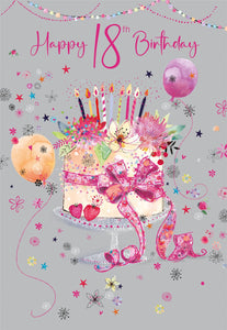 Happy 18th Birthday Card