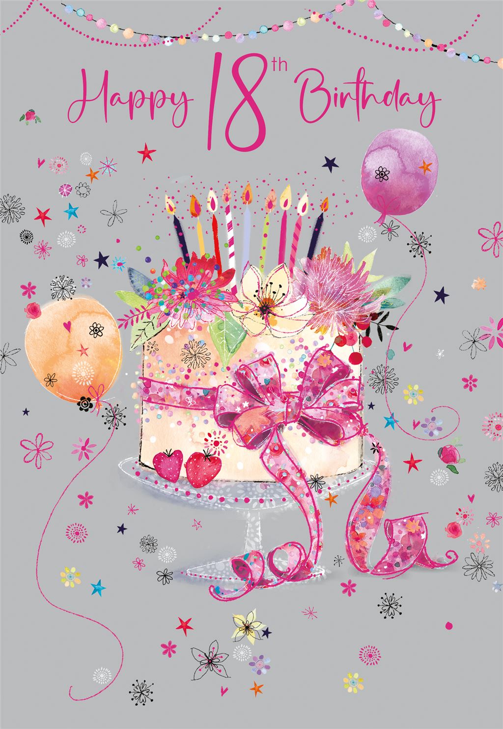 Happy 18th Birthday Card