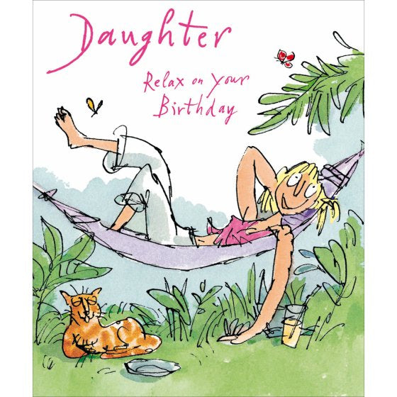 Daughter Birthday Card By Quentin Blake