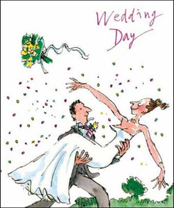 Quentin Blake Wedding Day Card