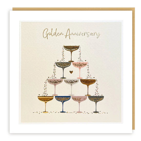 Golden Anniversary Card