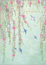 Load image into Gallery viewer, Cascading Willow Sympathy Card
