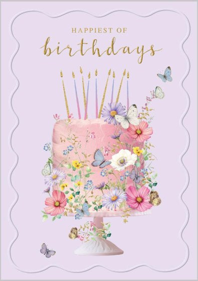 Decorated Birthday Cake Card