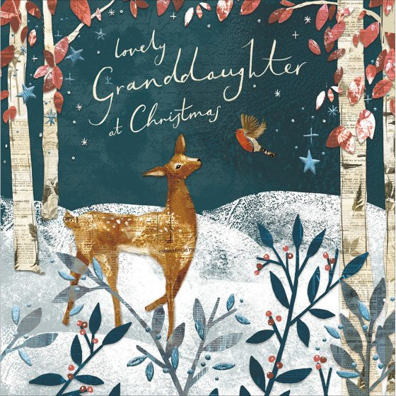 Granddaughter Christmas Card