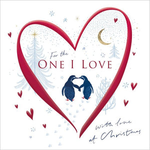 One I Love Christmas Card