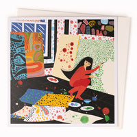 L'atelier de l'artiste - Yayoi Kusama  Blank Card