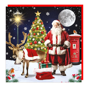 Father Christmas Lenticular 3D Card