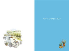 Load image into Gallery viewer, Vineyard, Country house, Chicken Birthday Card

