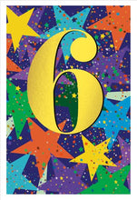 Load image into Gallery viewer, 6th Birthday Card
