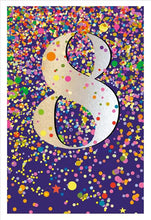 Load image into Gallery viewer, 8th Birthday Card
