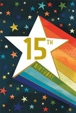 Load image into Gallery viewer, 15th Birthday Card
