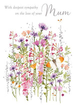 Load image into Gallery viewer, Loss of your Mum Sympathy Card
