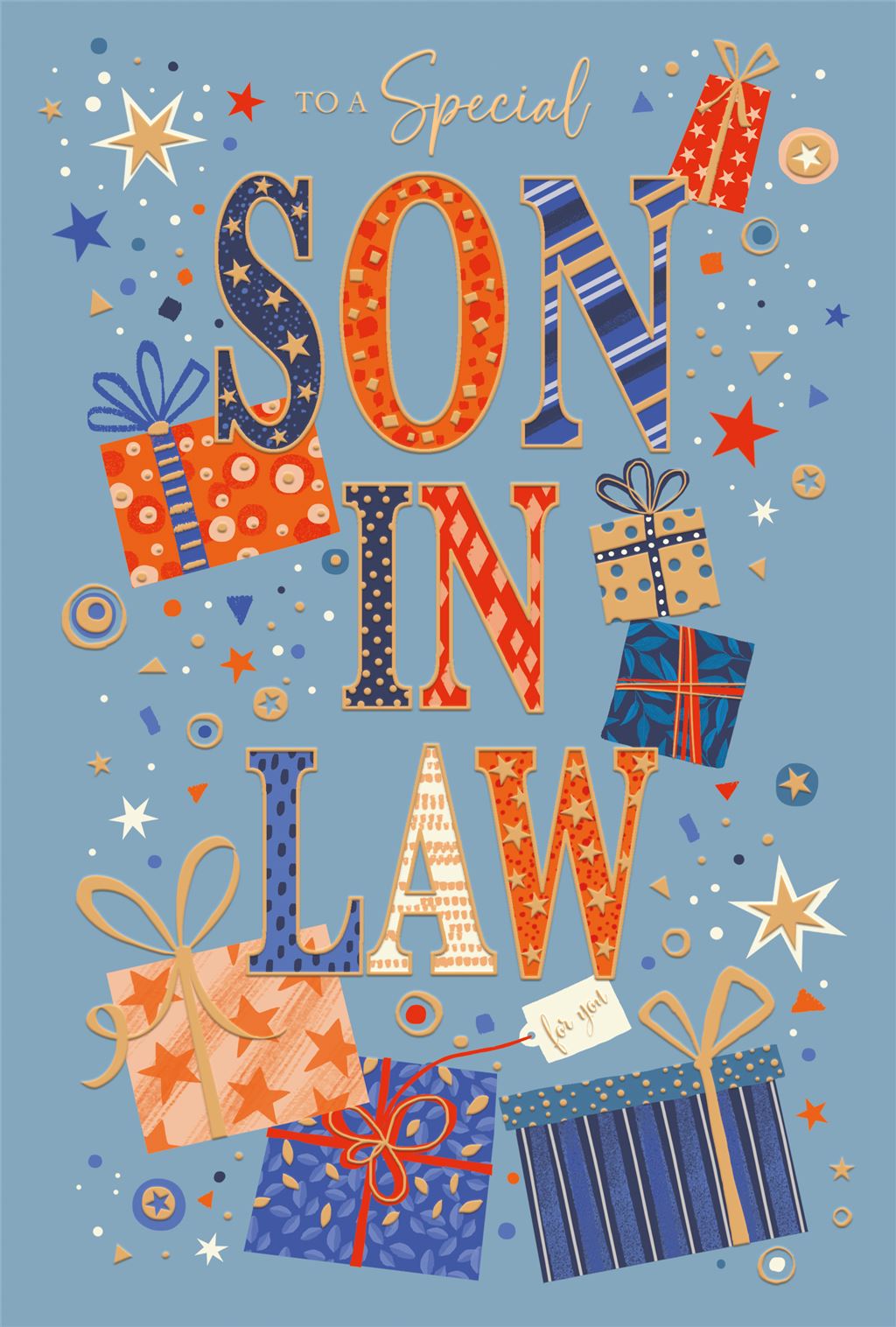 Special Son-in-Law Birthday Card