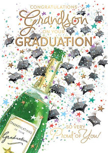 Congratulations Grandson on Your Graduation Card