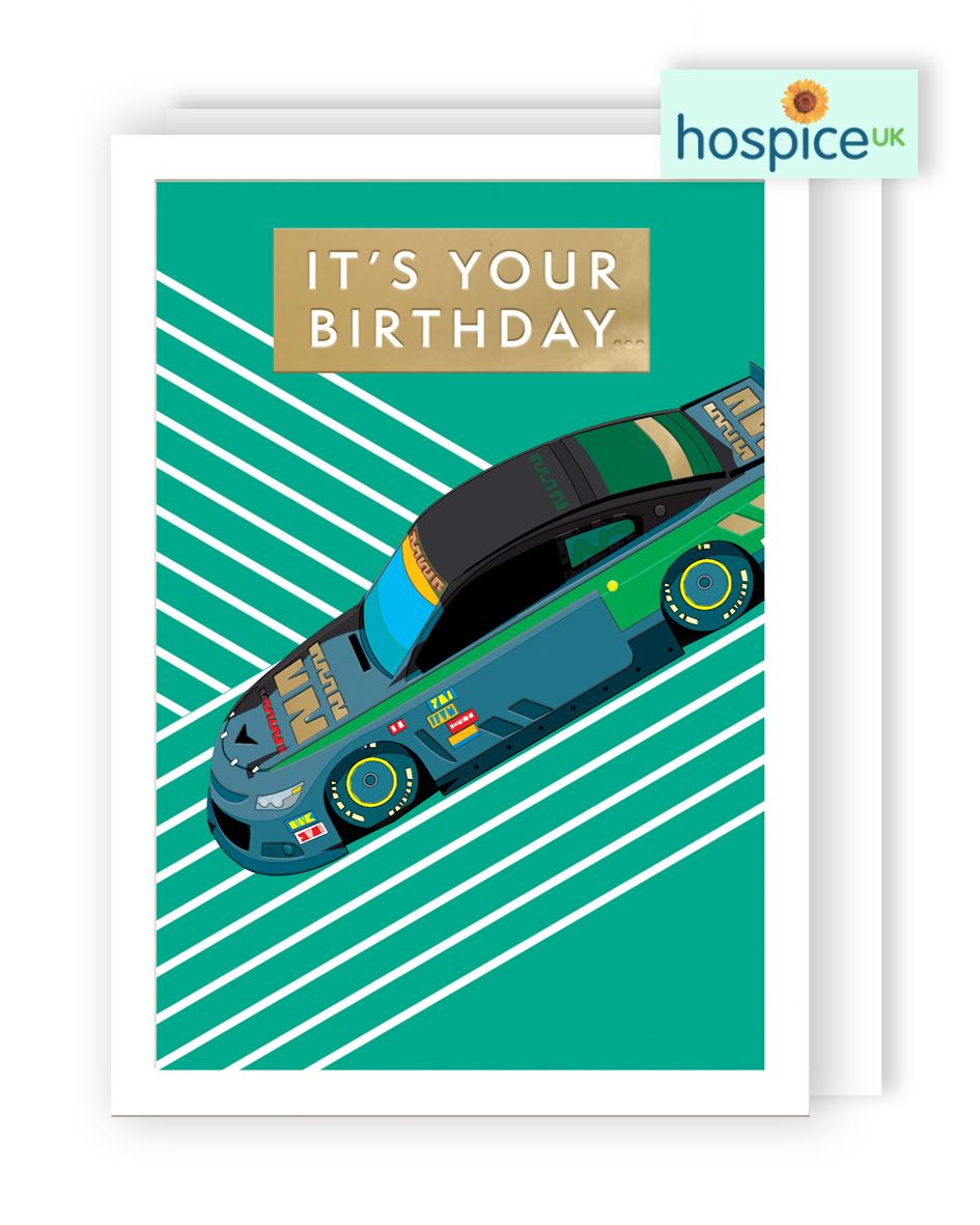 Racing Car Birthday Card