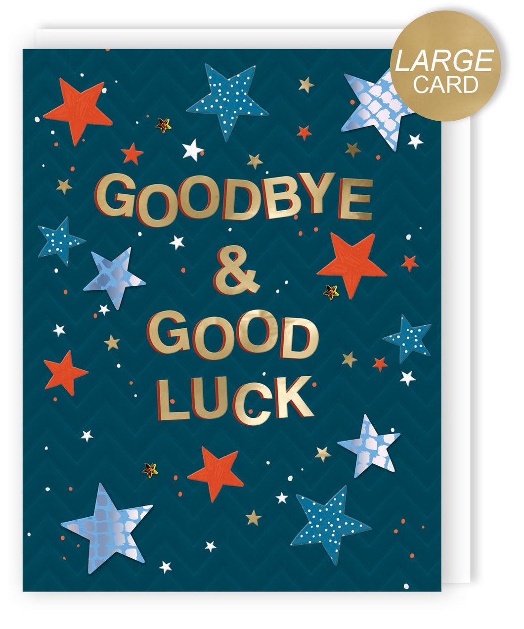 Goodbye And Good Luck Leaving Large Card