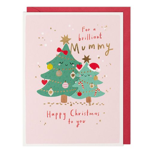 Brilliant Mummy Christmas Card