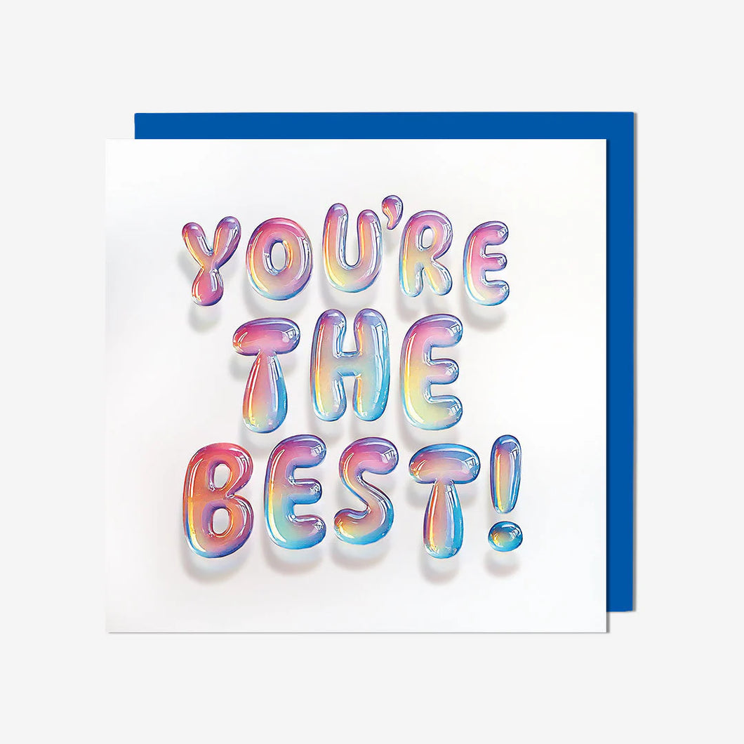 You’re The Best Blank Card