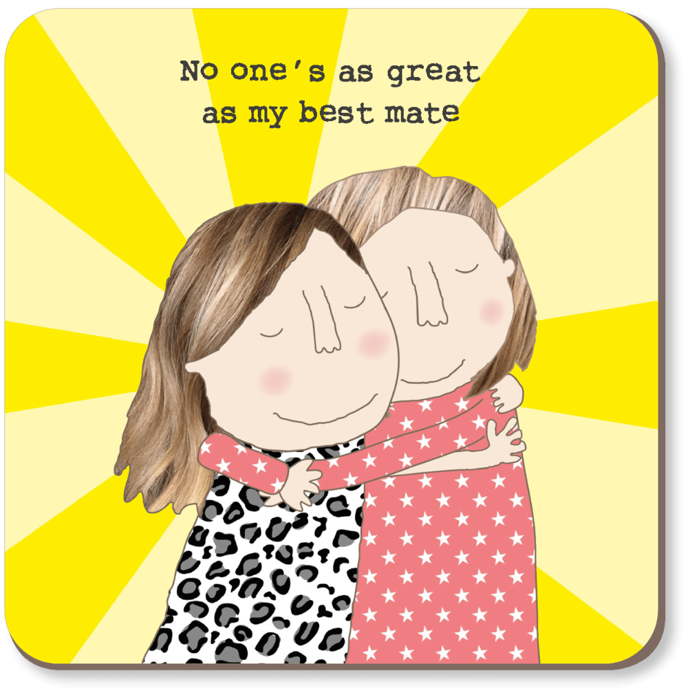 Best Mate Coaster By RosieMadeAThing