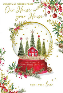 From Our House to Your House Christmas Card
