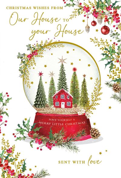 From Our House to Your House Christmas Card