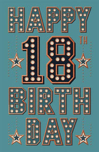 18th Birthday Card