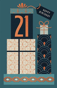 21st Birthday Card