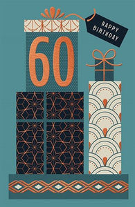 60th Birthday Card