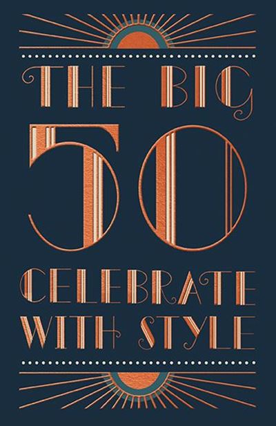 50th Birthday Card