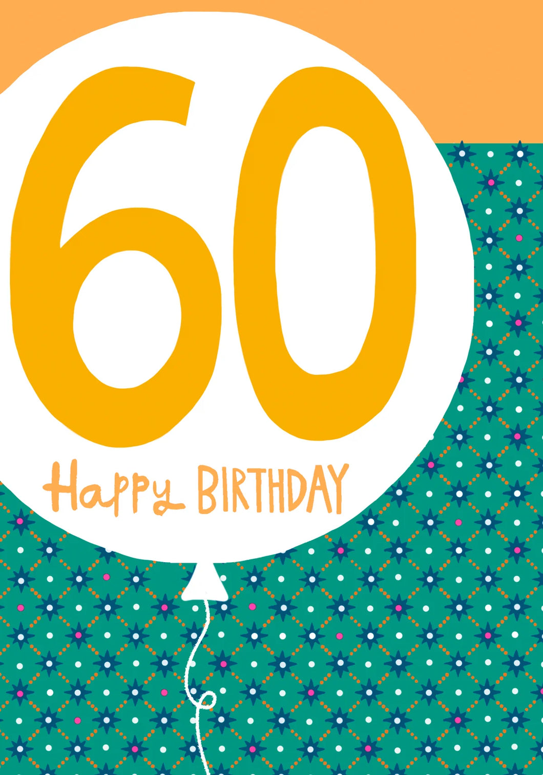 60th Birthday Card