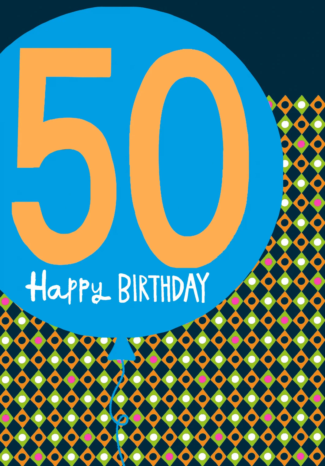 50th Birthday Card