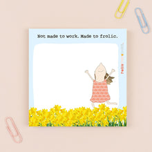 Load image into Gallery viewer, Frolic Sticky Jot By RosieMadeAThing
