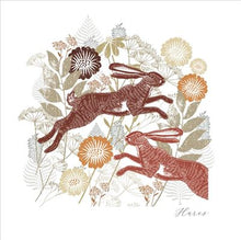 Load image into Gallery viewer, Hares Blank Card
