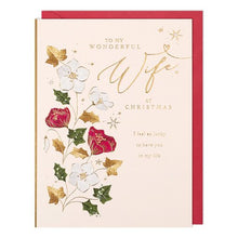 Load image into Gallery viewer, Wonderful Wife Christmas Card

