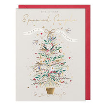 Load image into Gallery viewer, Decorated Xmas Tree Special Couple Christmas Card
