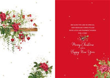 Load image into Gallery viewer, Robin Rose Mantle Someone Very Special Christmas Card
