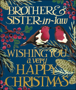 Brother & Sister-In-Law Christmas Card  By Emma Bridgewater