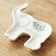 Load image into Gallery viewer, Elephant Shaperd Ceramic Trinket Dish
