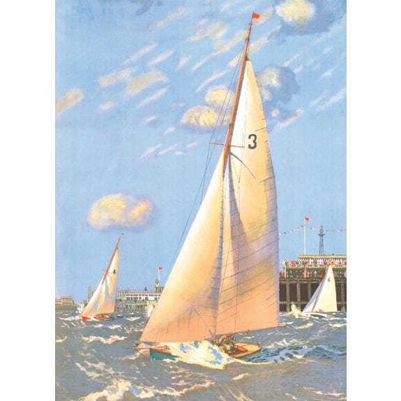 V&A Sailing Card